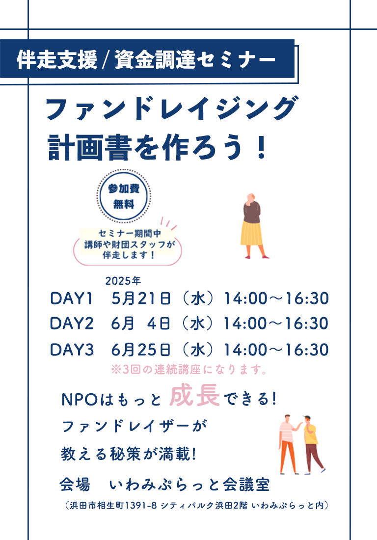 ファンドレイジング計画書を作ろう！