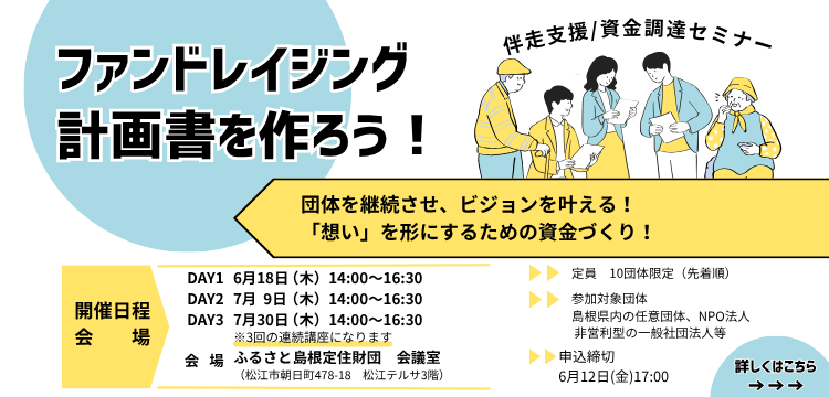 ファンドレイジング計画書を作ろう！