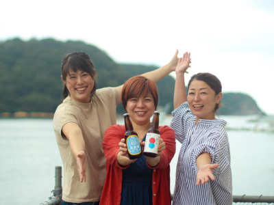 温泉津女子会　渡利 章香氏・近江 雅子氏・宮里 陽子氏