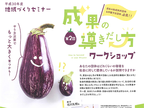 第2回「成果の導きだし方ワークショップ」