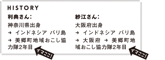 利典さんと紗江さん